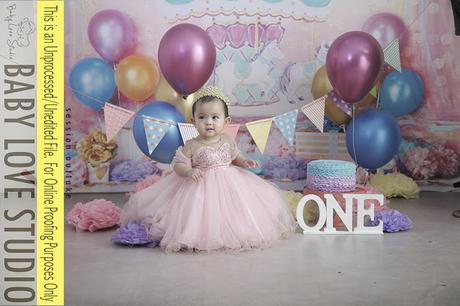 Stella's Pre-Birthday Photoshoot with Baby Love Studio - Unedited