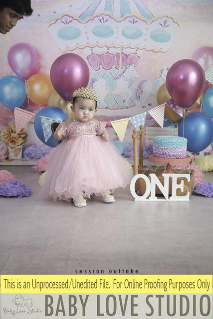 Stella's Pre-Birthday Photoshoot with Baby Love Studio - Unedited