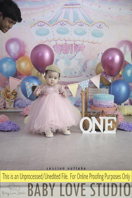 Stella's Pre-Birthday Photoshoot with Baby Love Studio - Unedited