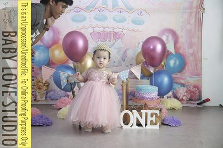 Stella's Pre-Birthday Photoshoot with Baby Love Studio - Unedited