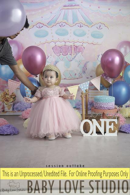 Stella's Pre-Birthday Photoshoot with Baby Love Studio - Unedited