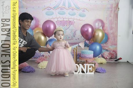 Stella's Pre-Birthday Photoshoot with Baby Love Studio - Unedited