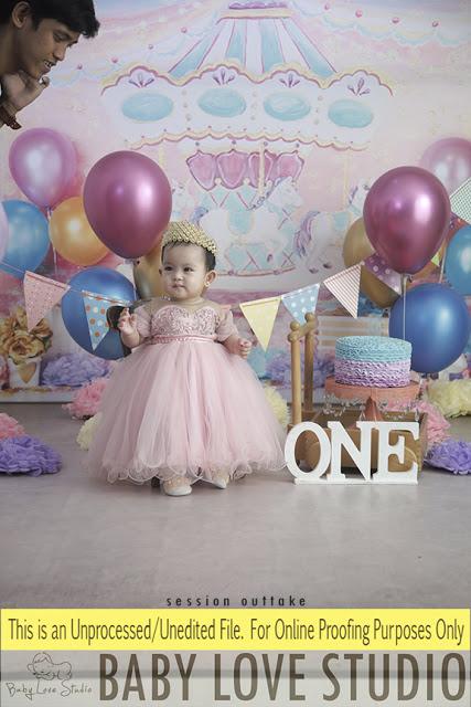 Stella's Pre-Birthday Photoshoot with Baby Love Studio - Unedited