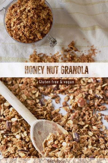 Honey Nut Granola (gluten free, vegan)