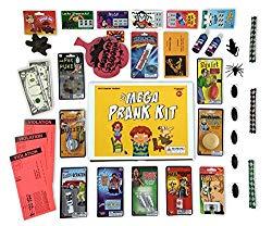 Image: The Mega Prank Kit | 35 Funny Pranks and Jokes in a Gift Box | by Brite Co Pranks