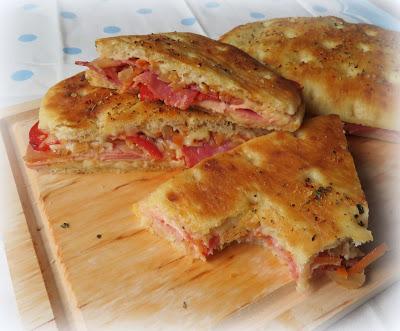 Hot Italian Foccacia Melts