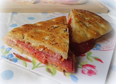 Hot Italian Foccacia Melts