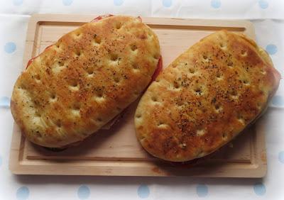 Hot Italian Foccacia Melts