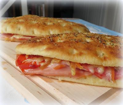 Hot Italian Foccacia Melts