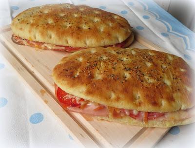 Hot Italian Foccacia Melts