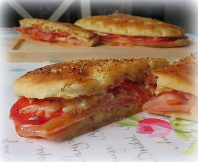 Hot Italian Foccacia Melts