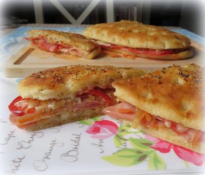 Hot Italian Foccacia Melts