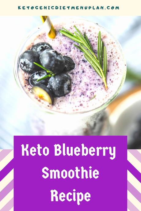 Keto Blueberry Smoothie Recipe | Energizing and Yummy