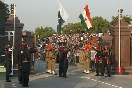 Beating retreat ~ it is Attari  ... not Wagah  .. the real heroes of Motherland