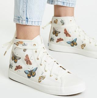 Shoe of the Day | Keds x Rifle Paper Co Monarch High Top Sneakers