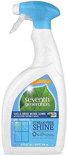 Seventh Generation, Free & Clear Glass & Surface Cleaner 32 Ounces