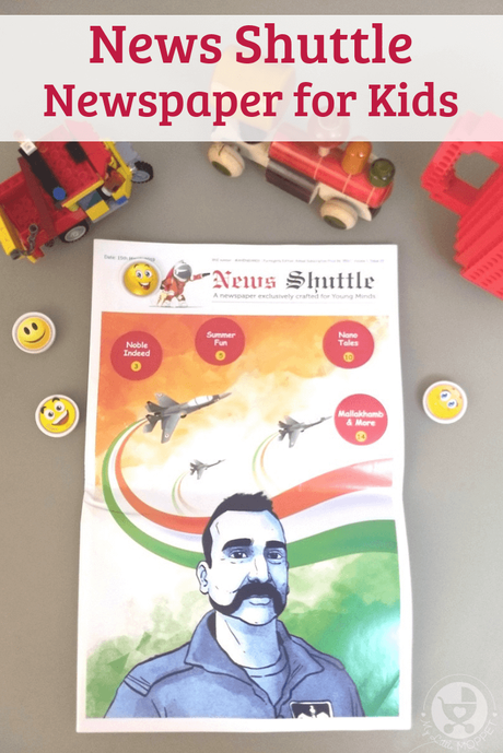 If you'd like kids to stay informed but think the news is too depressing, try News Shuttle Newspaper for Kids! Kid-friendly, informative and fun!