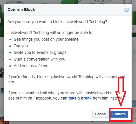 How to Block Or Unblock Someone On Facebook