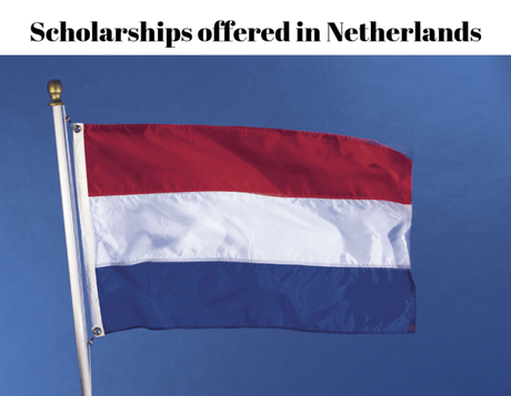 Scholarships offered in Netherlands for international students