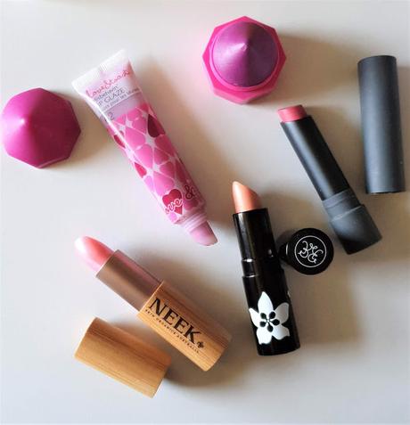 Five favourite natural lip products