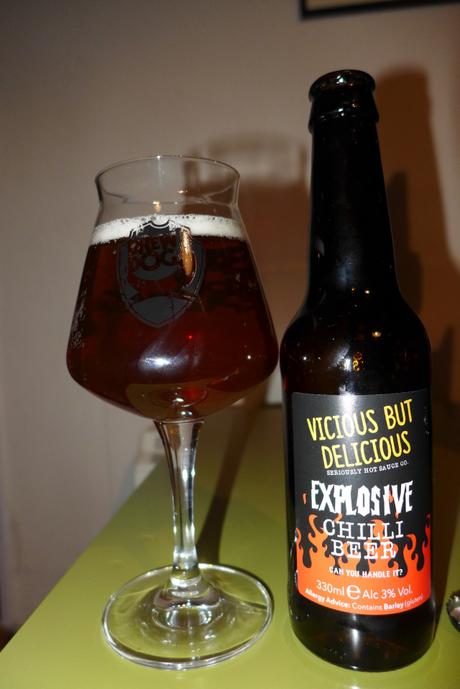 Tasting Notes: Arcadia Group: Vicious But Delicious – Seriously Hot Sauce Co: Explosive Chilli Beer