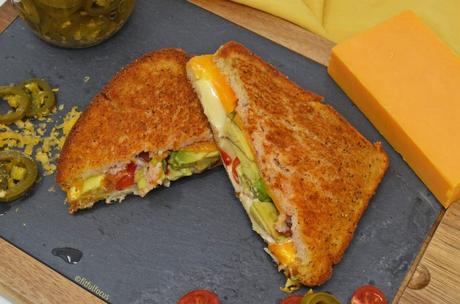 Gluten Free Nacho Grilled Cheese