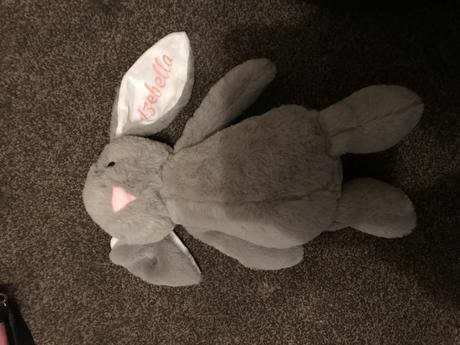 Personalised Easter bunny