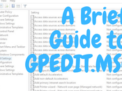Brief Guide GPEDIT.MSC