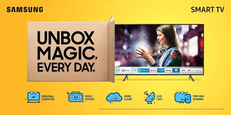 Samsung Unbox Magic TV Series Launched