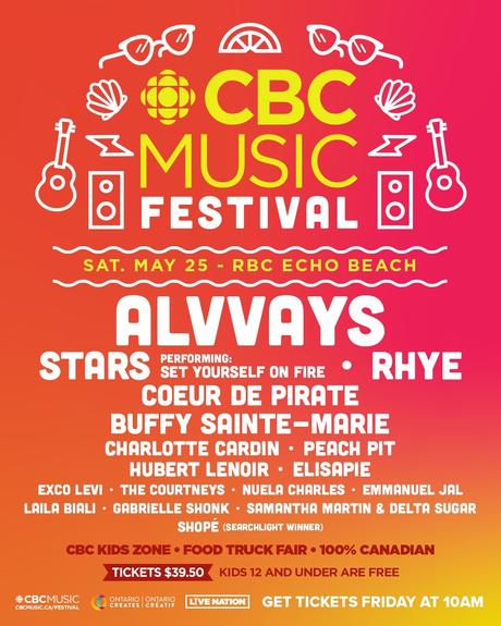 CBC Music Festival Announces 2019 Lineup
