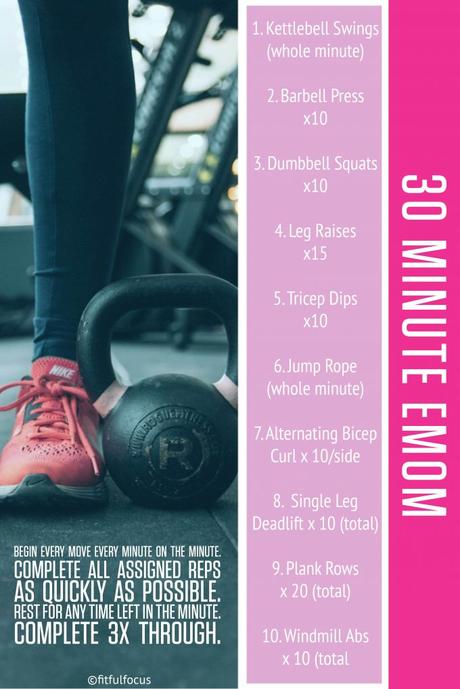 30 Minute EMOM Workout