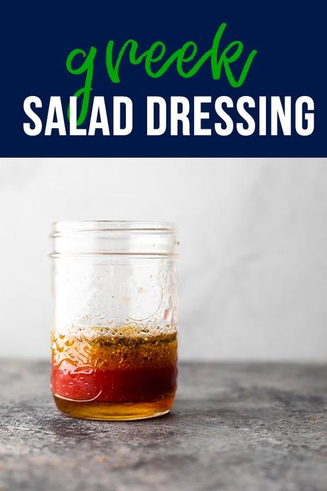 Classic Greek Salad Dressing