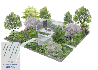 The launch of the 'Stihl Hillier Garden' exhibit for RHS Chelsea Flower Show 2019