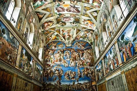 How long did the Sistine Chapel take to paint?