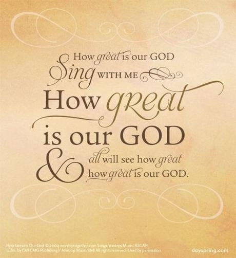 How Great Is Our God #AoZChallenge