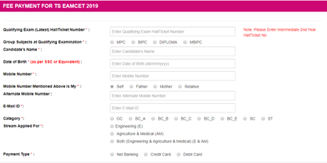 TS EAMCET 2019 – Application Form, Exam Dates & Admit Card Available Here