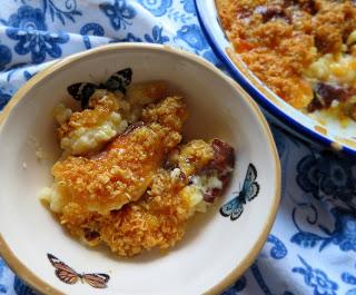 Flapjack Topped Rice Pudding