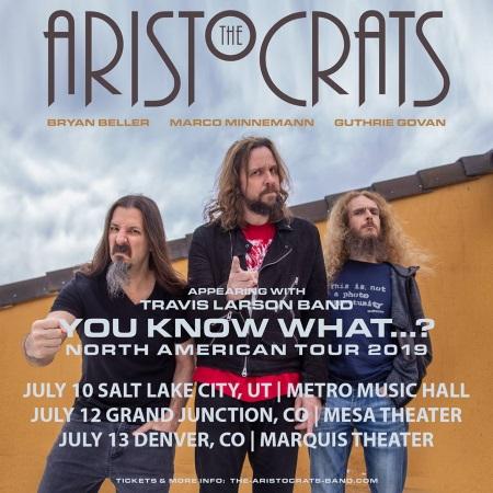 The Aristocrats: shows in  Salt Lake City, Grand Junction, Denver