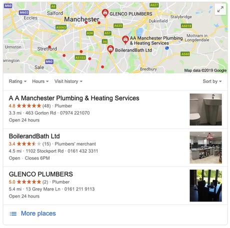 Manchester Plumbers SEO Services