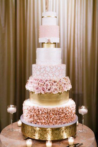 luxury wedding cakes chic big cake Jana Williams Photography