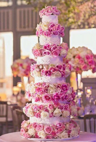 luxury wedding cakes flower cake Carasco Photography