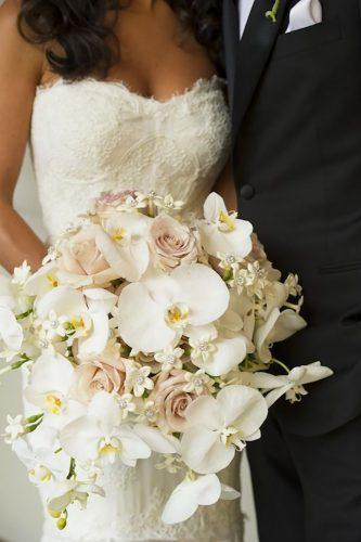 luxury wedding bouquets elegant orchid Images by Berit