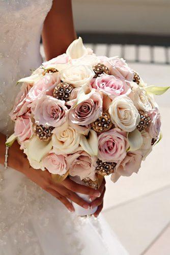 luxury wedding bouquets blush bouquet with pearls mccluskeyphotography