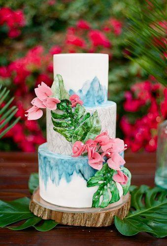 tropical wedding cake trends tropical elegant cake heytherecupcake 