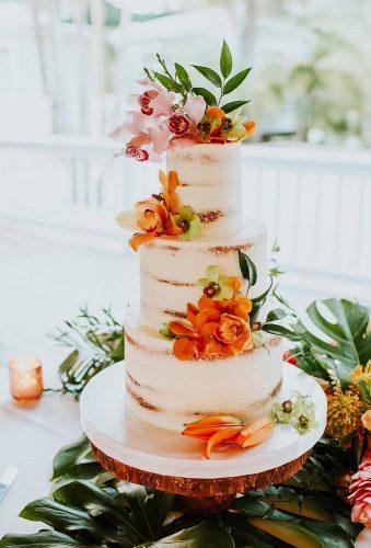 tropical wedding cake trends floral tropical cake everythingcakeorlando