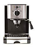Best Espresso Machine under $200 Capresso 116.04 Pump Espresso and Cappuccino Machine EC100, Black and Stainless