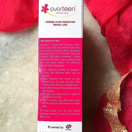 Everteen Bikini Line Hair Removal Cream: Review