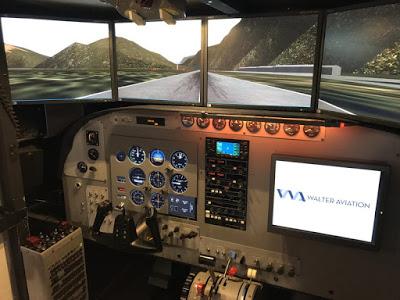 Walter Aviation - Offering Full-Motion Simulator Caravan Training