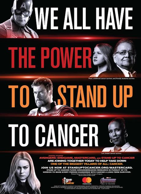 Stand Up To Cancer, Mastercard & Marvel Studios' Avengers: Endgame Unite To Help Take Down One Of The Biggest Villains Of All: Cancer