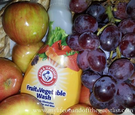 Eat Pesticide-Free: Arm & Hammer Fruit & Vegetable Wash